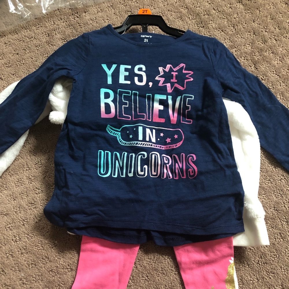 Unicorn Three Piece Set